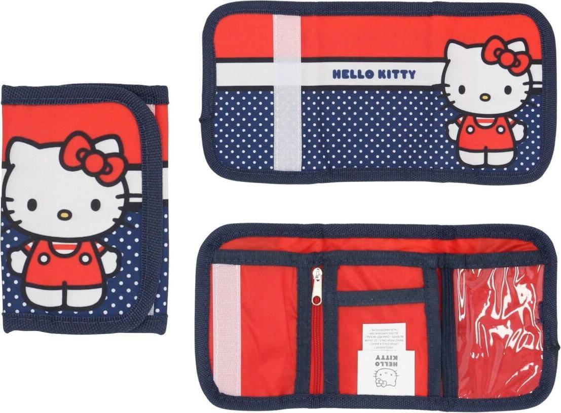 Hello Kitty Americana Hook Loop Closure Tri - Multiple