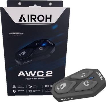 Motorbike intercom Airoh AWC2 Motorcycle Bluetooth Intercom Kit