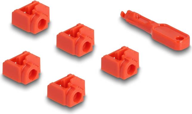 DeLock RJ45 Port Blocker Set 10pk