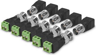 BNC Stecker Adapter Set Buchse Terminal Block