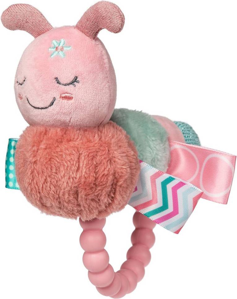 Soft Baby Rattle 6-Inch Camilla Caterpillar