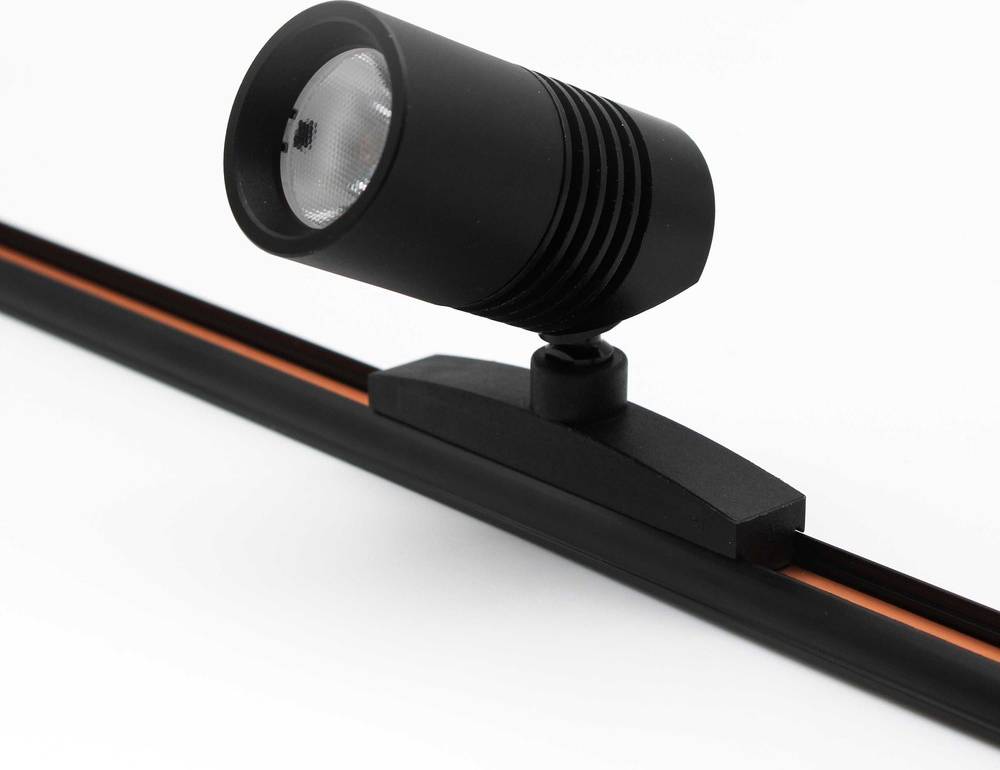 Mini led spotlight Pico Track 3.5W Mini LED Skinnespot Sort Spotlight
