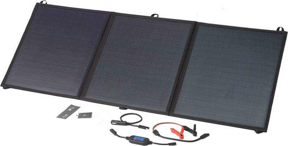 Solar Technology Fold Up Panel 120W 10A Inline PWM Charge Controller