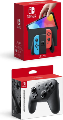 Nintendo switch oled Nintendo Switch OLED Model Neon Red Neon Blue