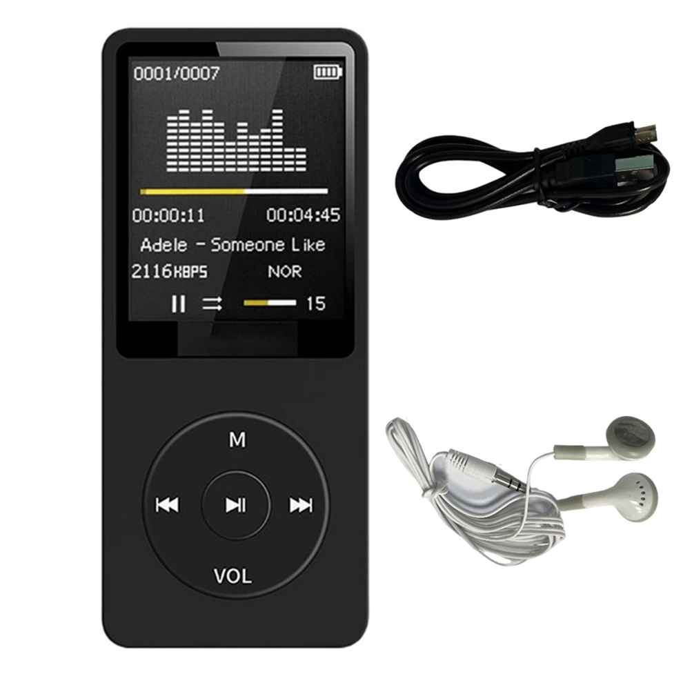 Typecat MP3 Player USB Charging Digital Display