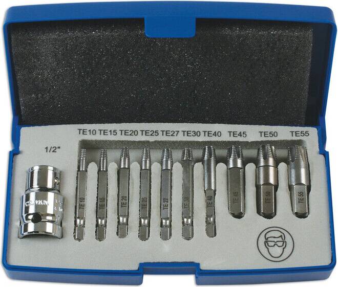 Laser Tools 6080 Screw Extractor Set Tool Kit