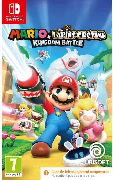 Mario Raving Rabbids Kingdom Battle Switch