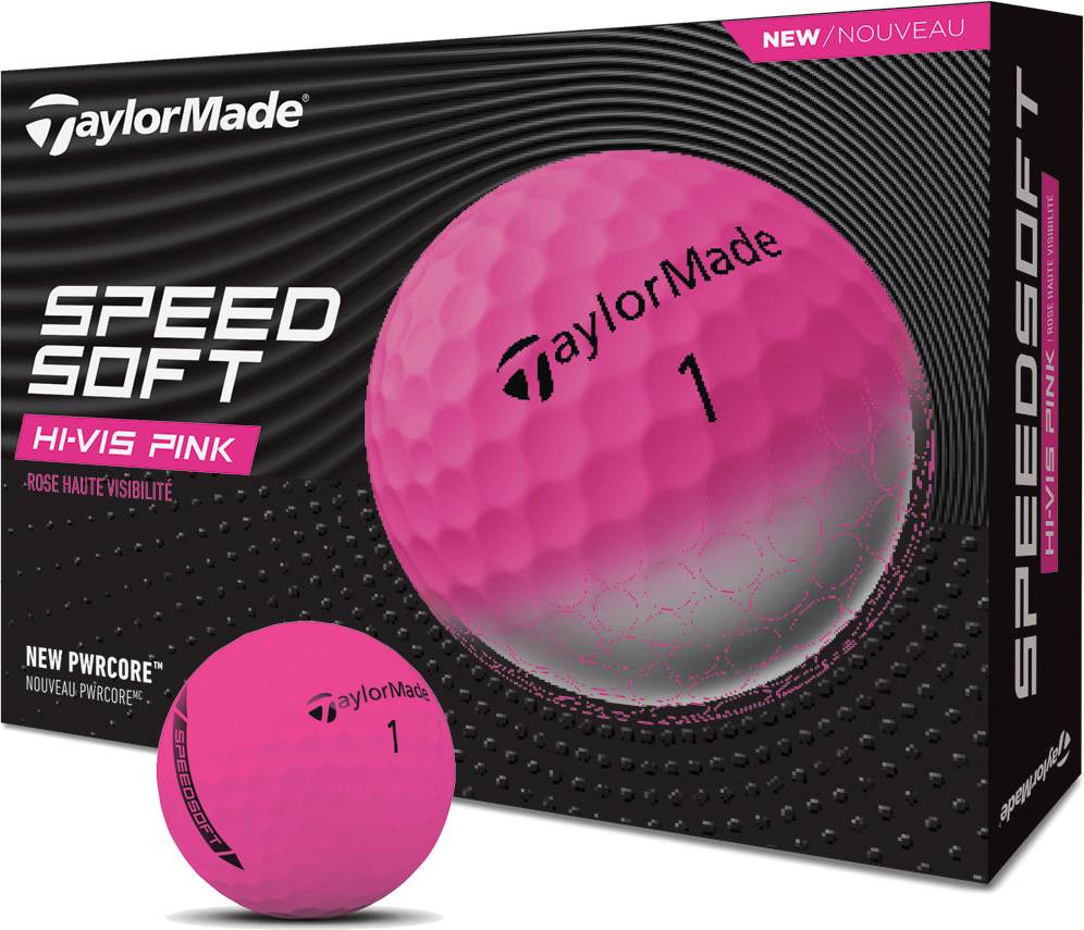 TaylorMade Speedsoft Golfboll Rosa