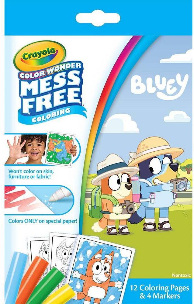 Crayola Bluey Color Wonder Mini Box Set