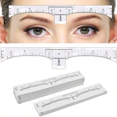 Shein Eyebrow Ruler Disposable Microblading Adhesive