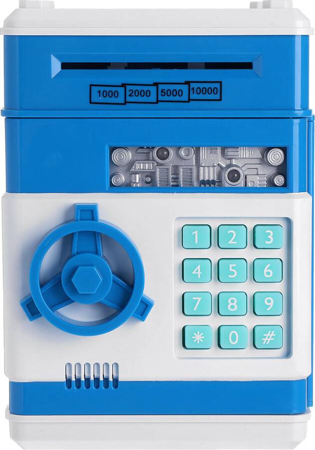 Maxpower Money Box Mini Safe Code Key Coins