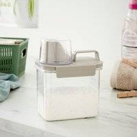 Dunelm Slimline Plastic Laundry Container Storage Box