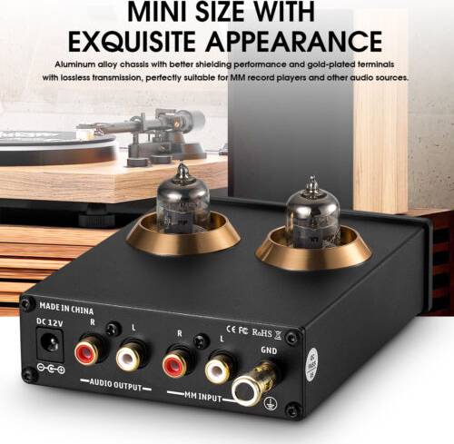 Tube audio amplifier Douk Audio Mini Mm Riaa Vacuum Tube Preamp