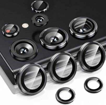 Shein Metal Camera Protector Lens Tempered Glass Set
