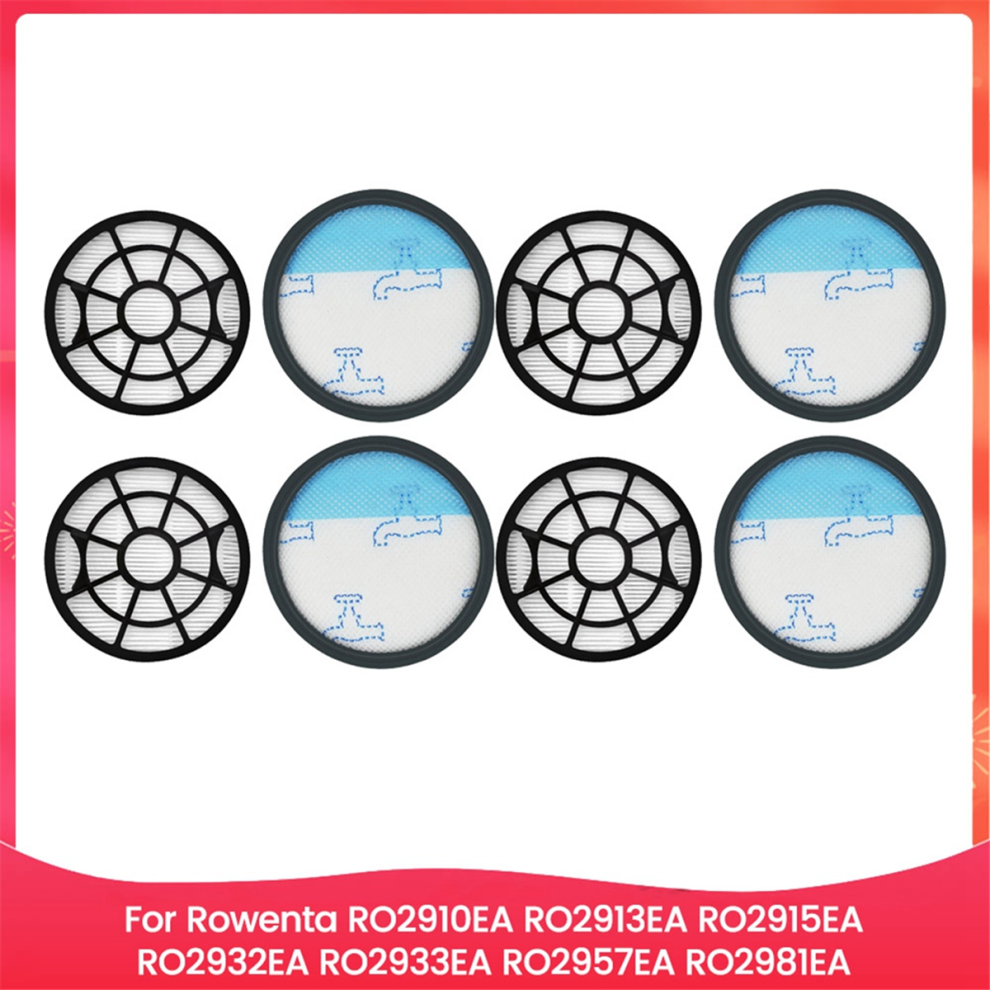 Melitt 8PCS Vacuum Cleaner Filter Accessory