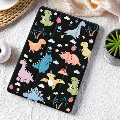 Shein Cute Dinosaur Pattern Tablet Case