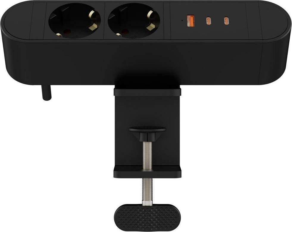 MicroConnect Multi Desktop Power Socket 2 Ways USB-A