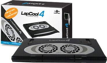 Vantec Foldable Notebook Cooler With Dual Adjustable Fans