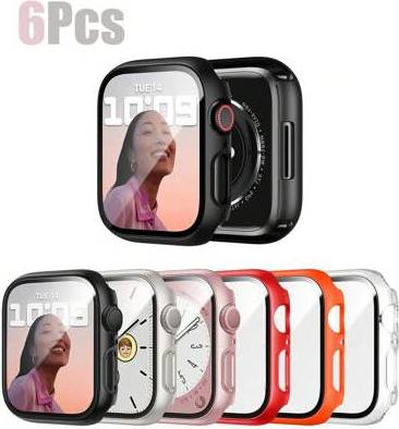 Shein 6pcs Compatible Apple Watch Case Set