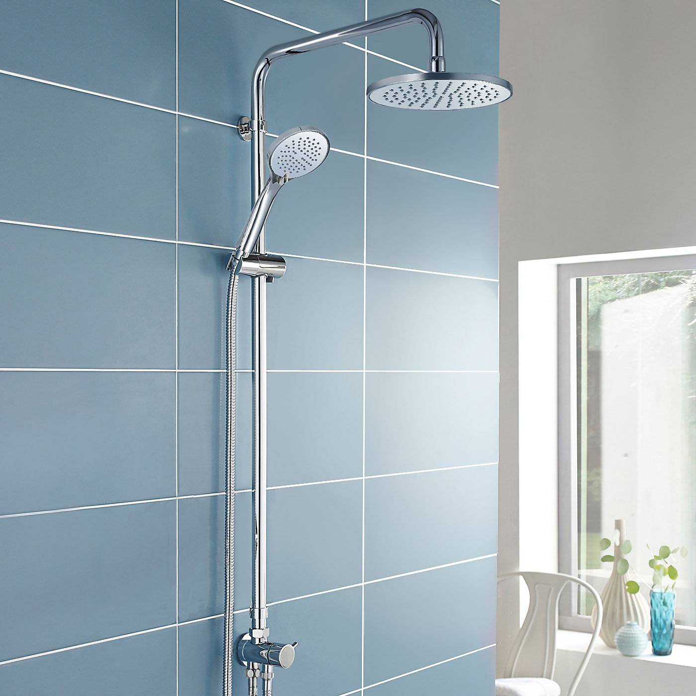 Nes Home Winstead Round Exposed Multi Function Shower Set