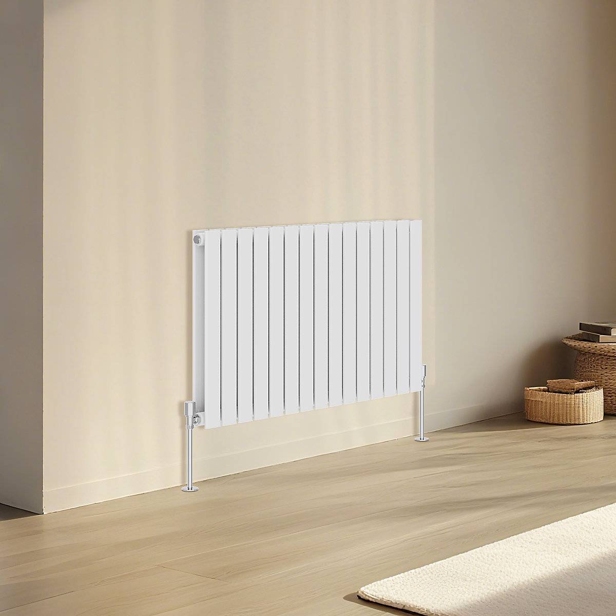 Horizontal Double Flat Panel Radiator 600x1020mm