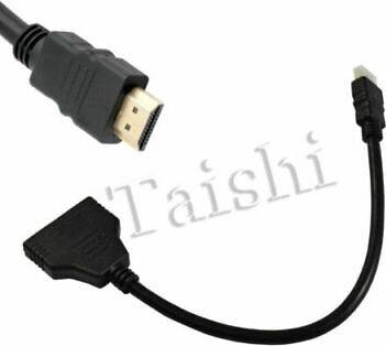 Hdmi splitter HDMI Splitter 1 In 2 Out Y Adapter