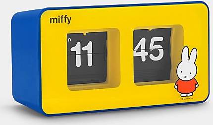 Flip clock Retrospekt Flip Miffy Colorblock Table Clock