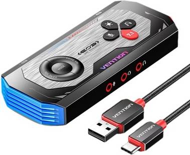 Vention External USB Computer Sound Card