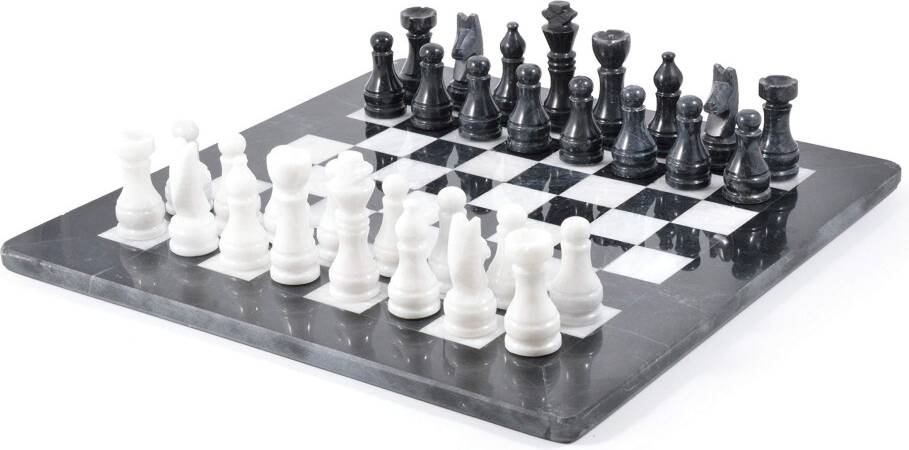 15 Inch Handmade Himalayan Marble Chess Set