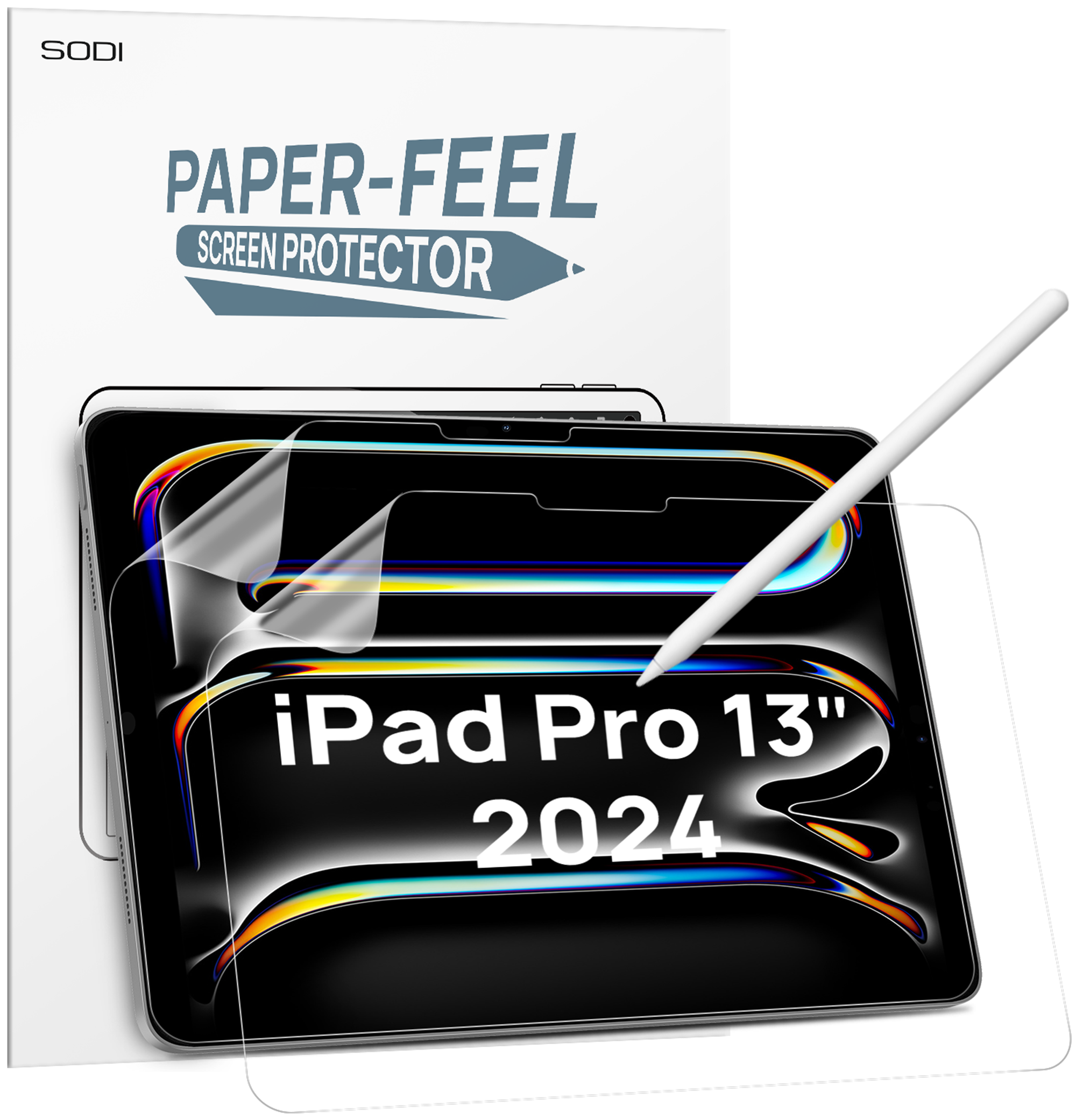 Ipad pro 13 inch Sodi Paper Feel Screen Protector iPad Pro 13 Inch