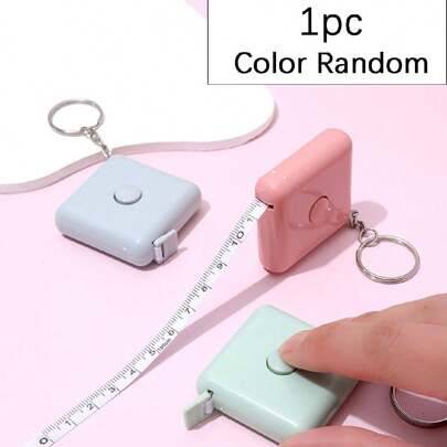 Shein Retractable Mini Measure Keychain 1.5m