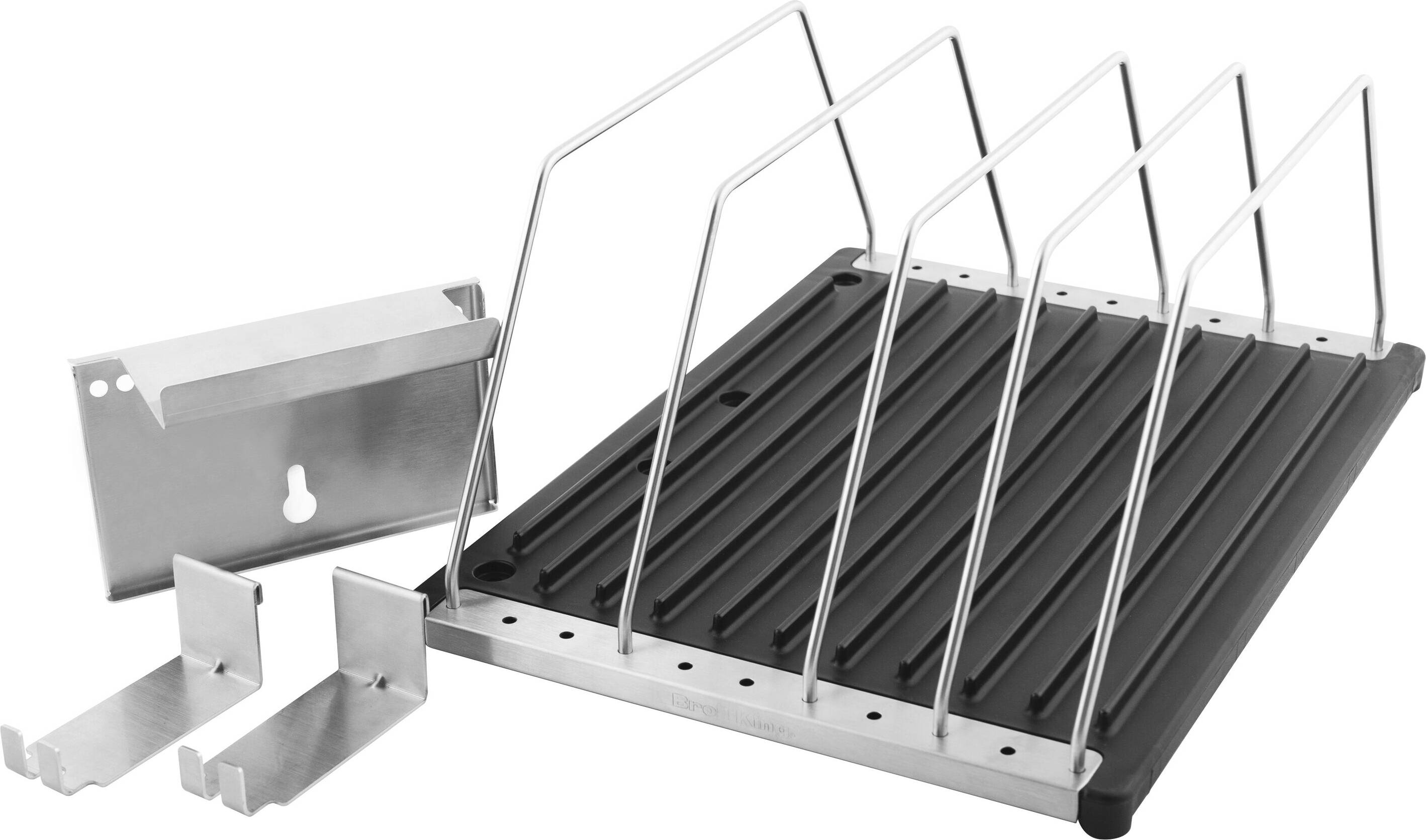 Kitchen storage rack Broil King Stainless Steel Multi-Purpose Rack 61365 Kitchen Storage