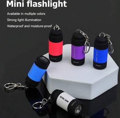 Mini usb Shein Mini USB Rechargeable Portable Flashlight