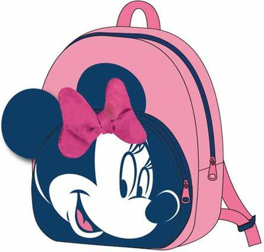 Minnie Mouse Backpack Skolryggsäck Kompakt Design - Rosa