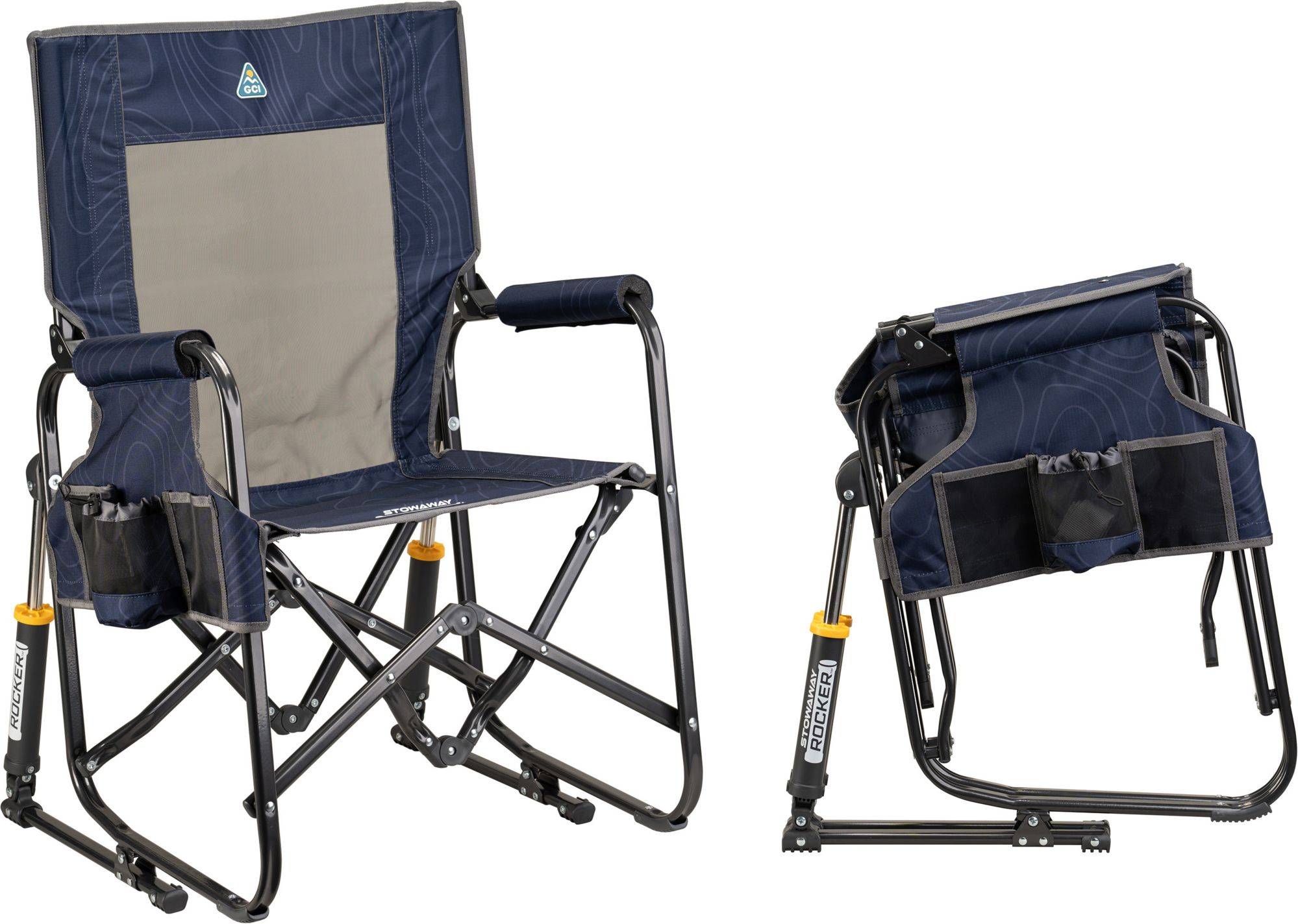 Gci rocker GCI Outdoor Navy Stowaway Rocker
