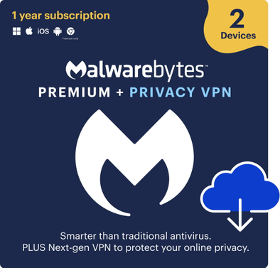 Vpn Malwarebytes Premium Privacy VPN Bundle 2-Device 1-Year Subscription