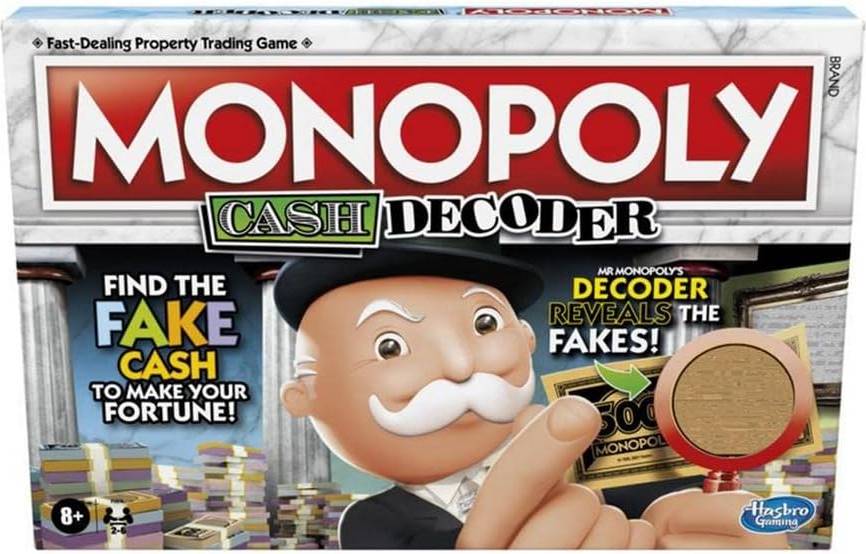 Monopol spel Hasbro Monopoly Cash Decoder