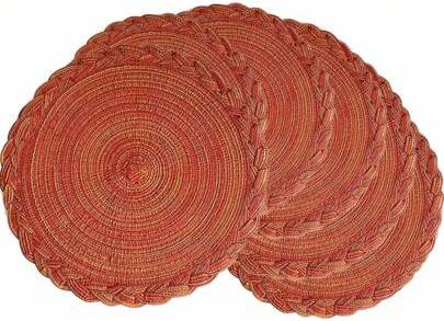 Shein Round Table Placemats Set 15 Inch Place Mat