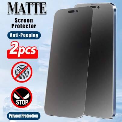 Shein 2pcs Matte Privacy Screen Protector