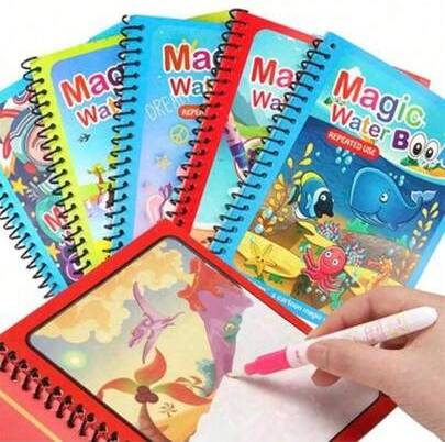 Shein Magic Water Color Painting Book Kit