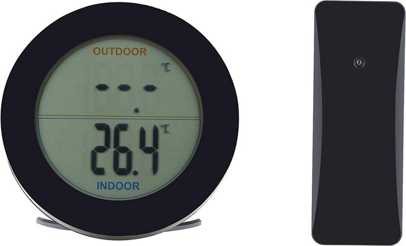 Wireless Thermometer LCD Display Indoor Outdoor Sensor