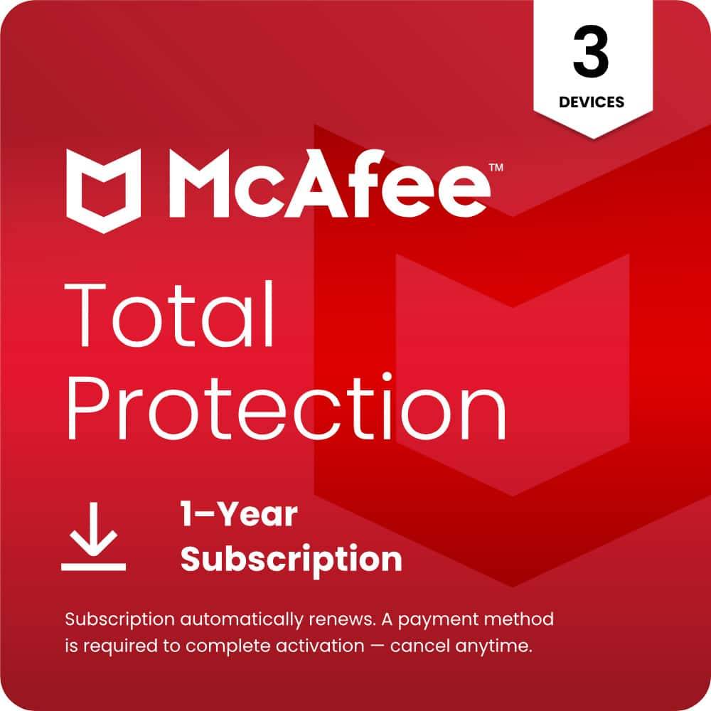 Total Protection 3-Device Antivirus Software