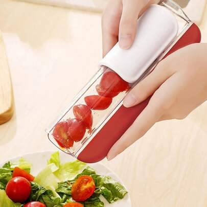Shein Cherry Tomato MultiFunctional Grape Cutter Vegetable Chopper