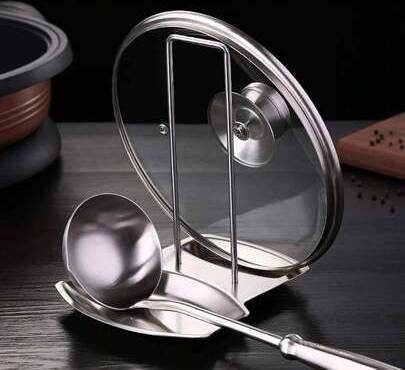 Kitchen storage rack Shein Random Kitchen Storage Rack For Spoons Pot Lids Utensil Holder