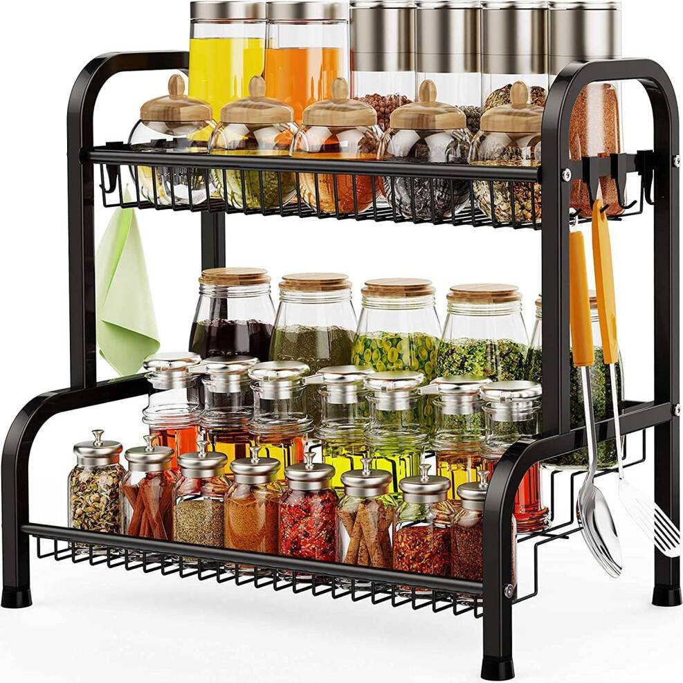 Tianfu Rustproof Stainless Steel Spice Rack