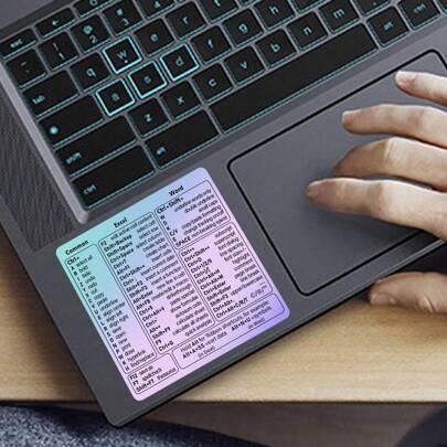 Shein Laptop Excel Shortcut Keys Sticker