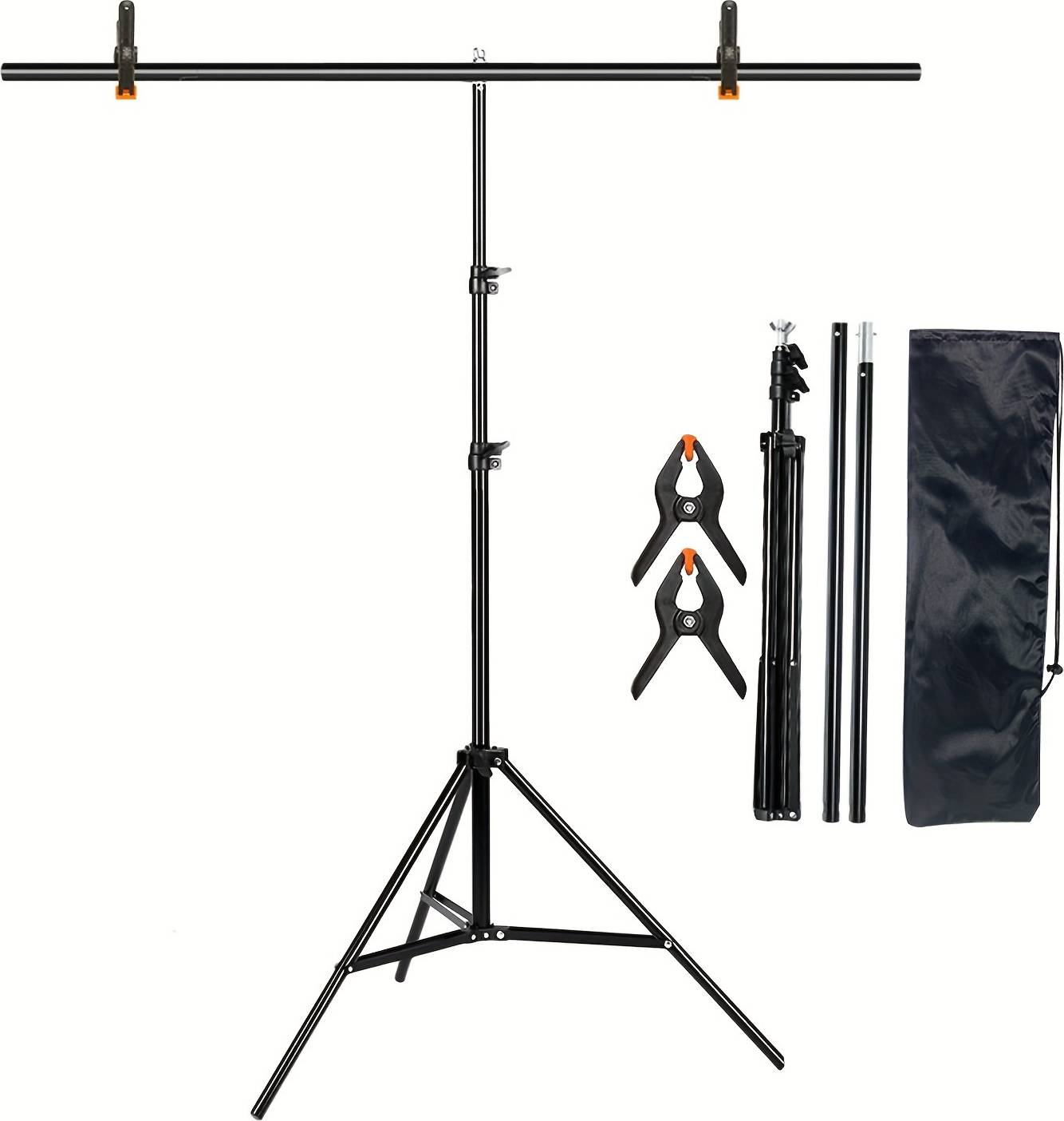 Backdrop Stand 6.5x4.9ft Adjustable Kit