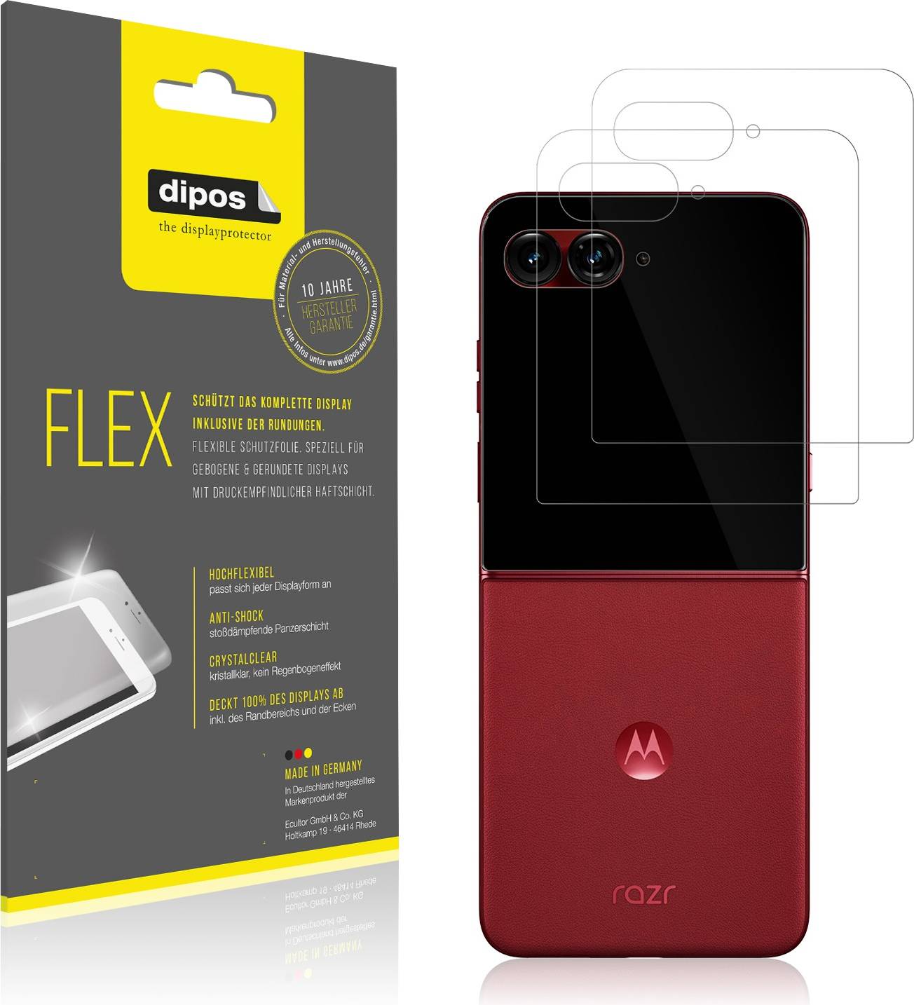 Dipos Screen Protector Motorola Razr 60