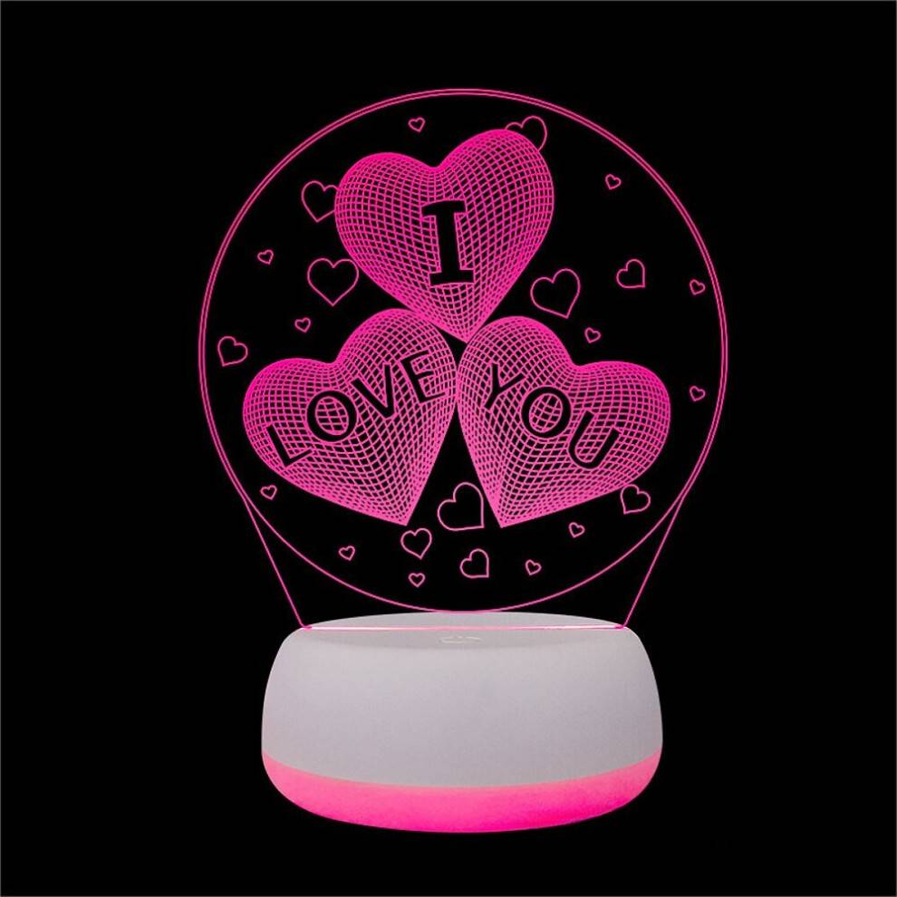 Perfet Heart 3D LED 7 Color