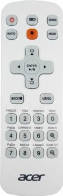Acer A1500 Projector Remote Control